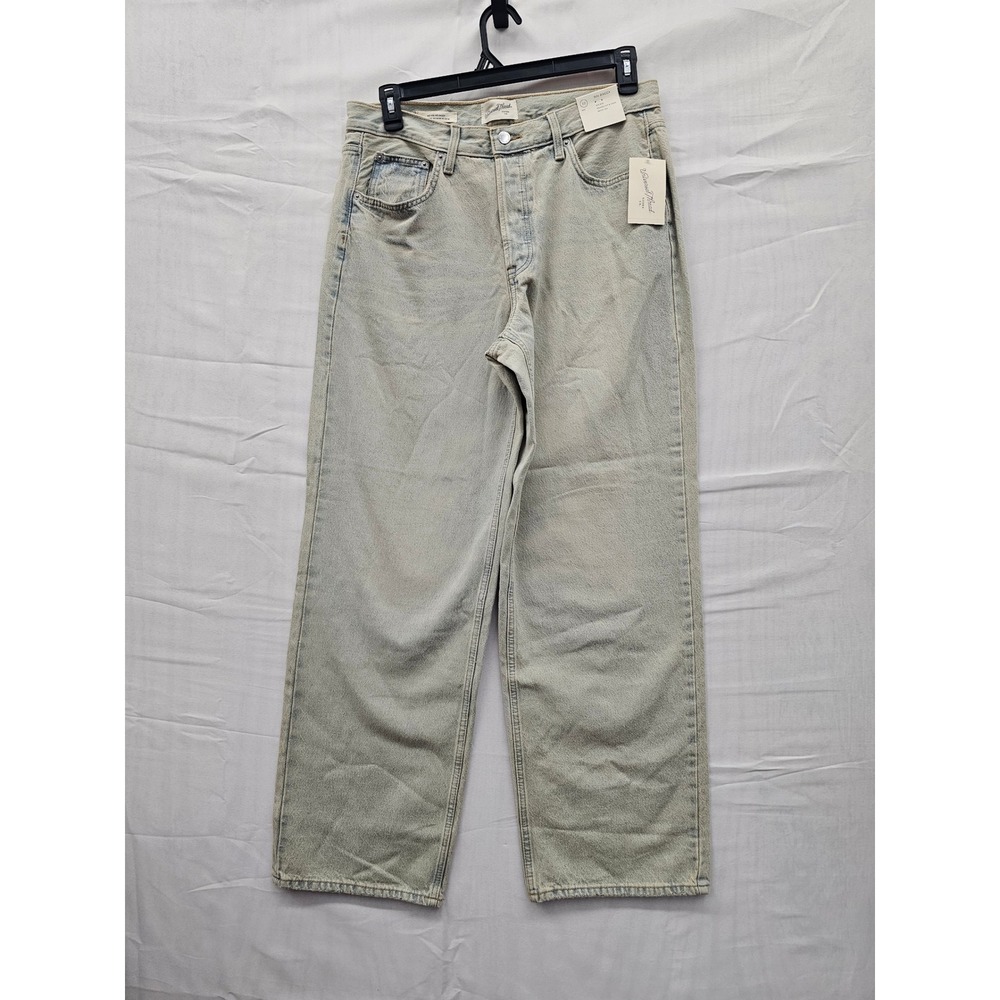 Universal Thread Mid Rise 90s Baggy Jeans Light Wash Denim Size 10‎ NEW